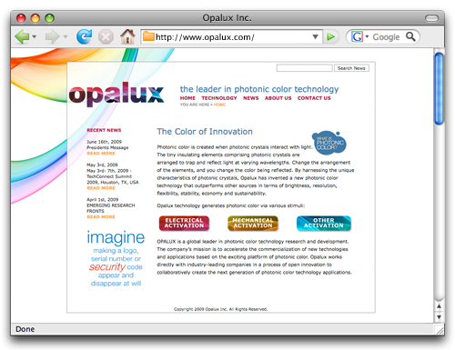 Opalux - the leader in phonic color technology